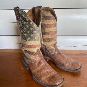 Boulet American Flag Boots